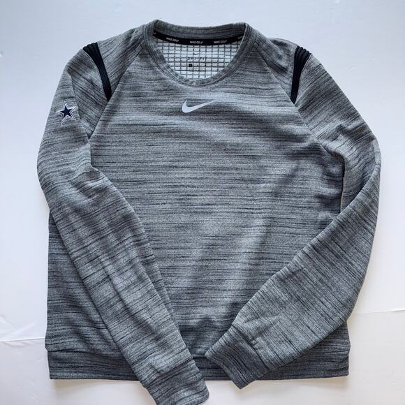 Nike Golf Dallas Cowboys Gray Pullover Women’s Large Dri-Fit Sweatshirt - Picture 9 of 16